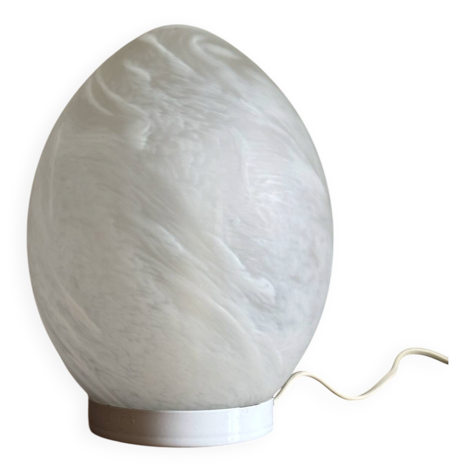 Vintage egg lamp