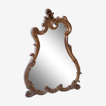 Louis XV style rock mirror - 75x55cm