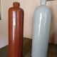Old stoneware bottles