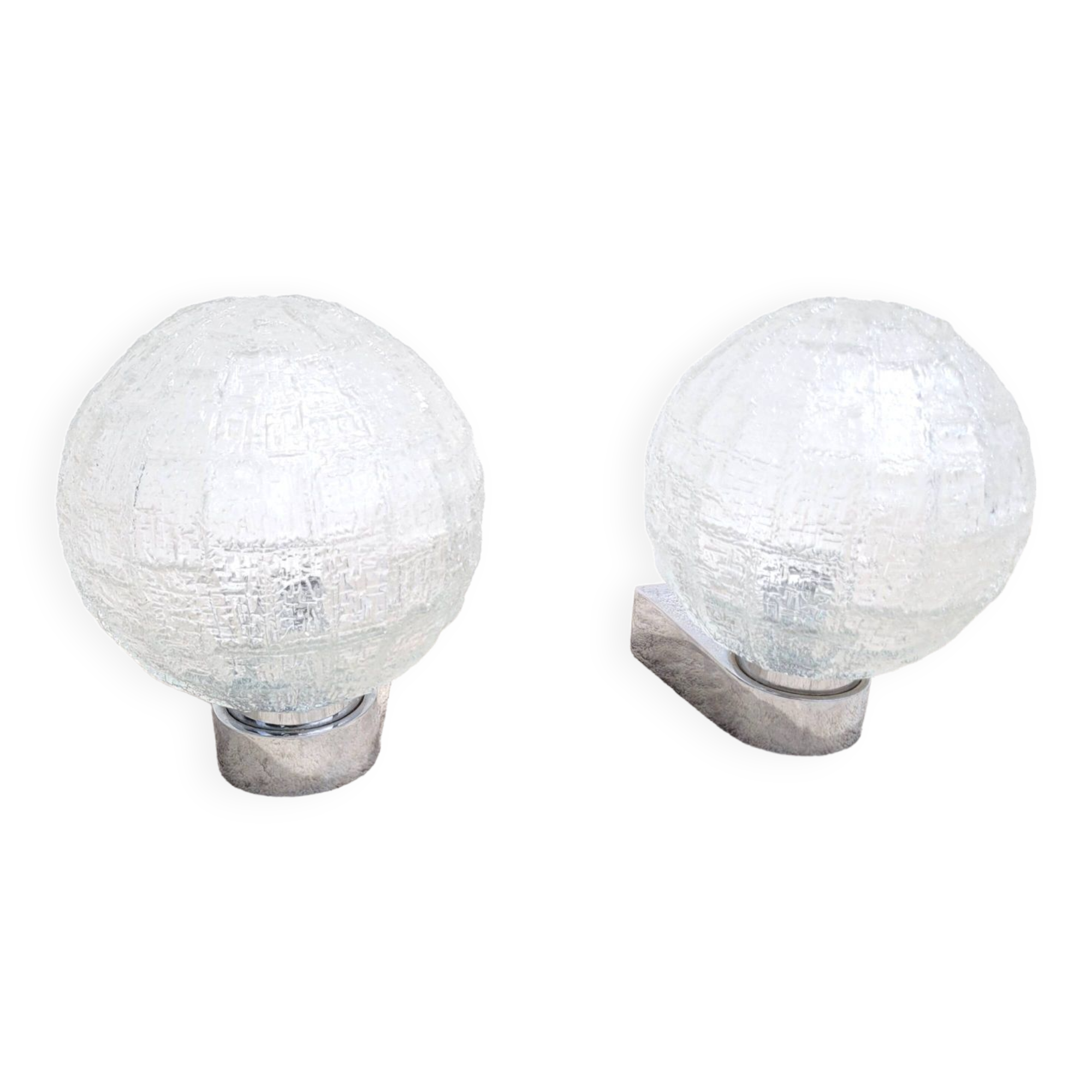 Pair wall lamps Keuco 1980