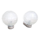Pair wall lamps Keuco 1980