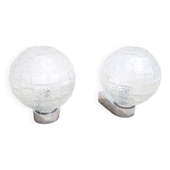 Pair wall lamps Keuco 1980