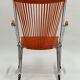 "Scoubidou" Orange Vintage 60's Folding Child's Armchair Chair