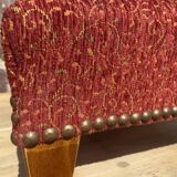 Footrest ottoman old Louis XVI 1950