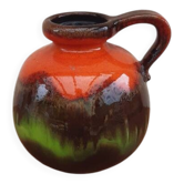 Vase boule fat lava Scheurich 484-21, céramique vintage