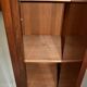 Wardrobe, walnut and mahogany, art deco - 1930 / 1940