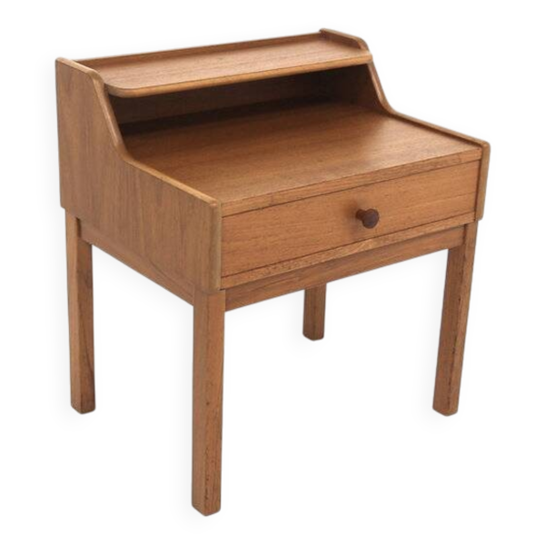 Table de chevet scandinave en teck, Suède, 1960