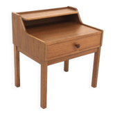Table de chevet scandinave en teck, Suède, 1960