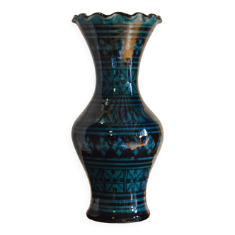 Moroccan Safi ceramic vase