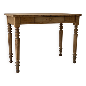 table bureau rustique