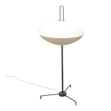 German floor lamp metal and plastic Tripod Ufo 370 by Bega, 1950s