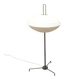 German floor lamp metal and plastic Tripod Ufo 370 by Bega, 1950s