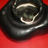 Wrought iron-standing ashtray, 1960s