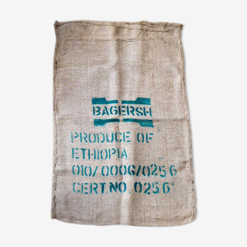 Sac en toile de jute « Bagersh Produce of Ethiopia »
