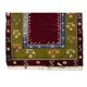 Vintage Handmade Turkish Tulu Rug with Archway Design. Traditional Prayer Rug. 100% Wool