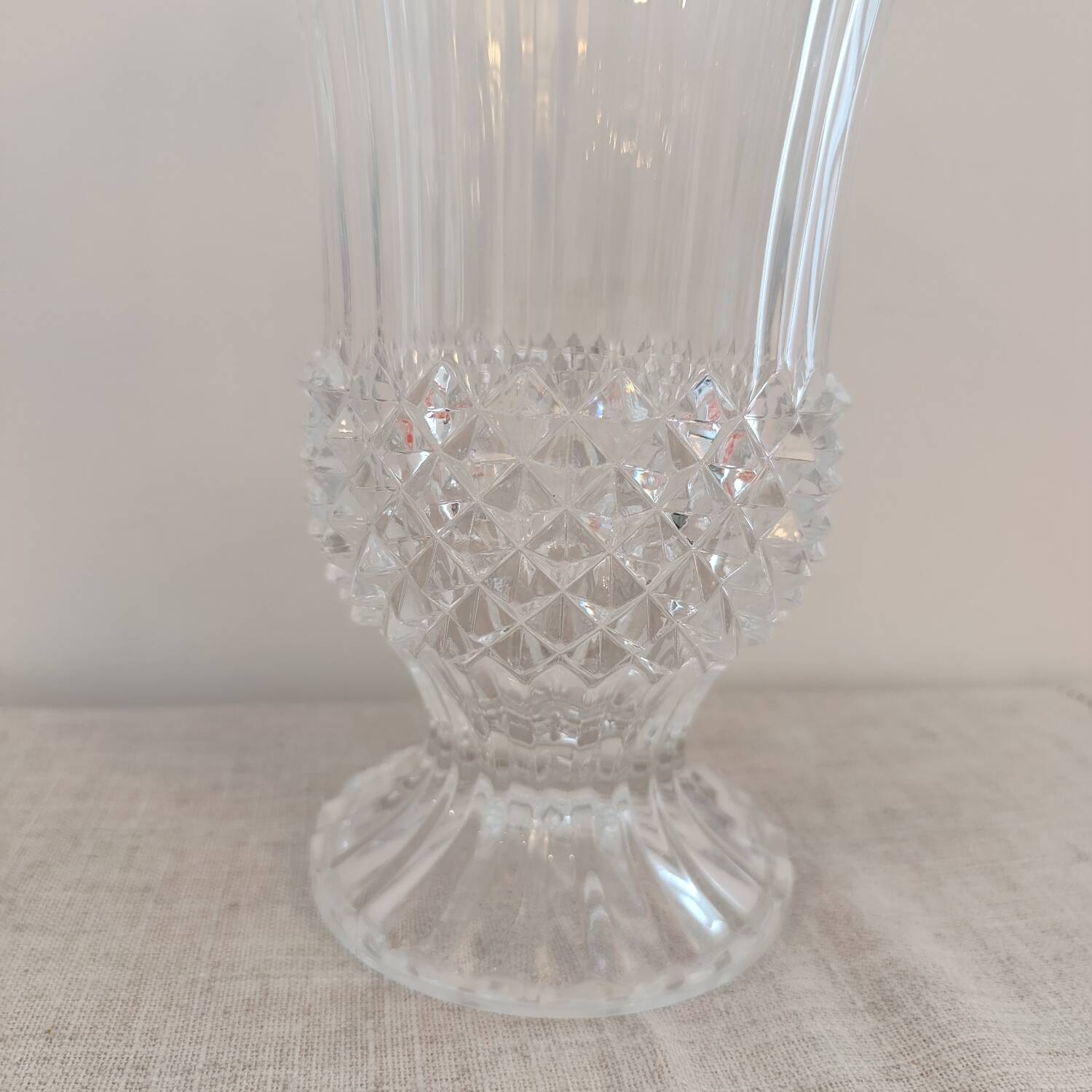 Vase en cristal d'Arques