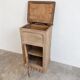Antique solid wood bedside table / entrance furniture