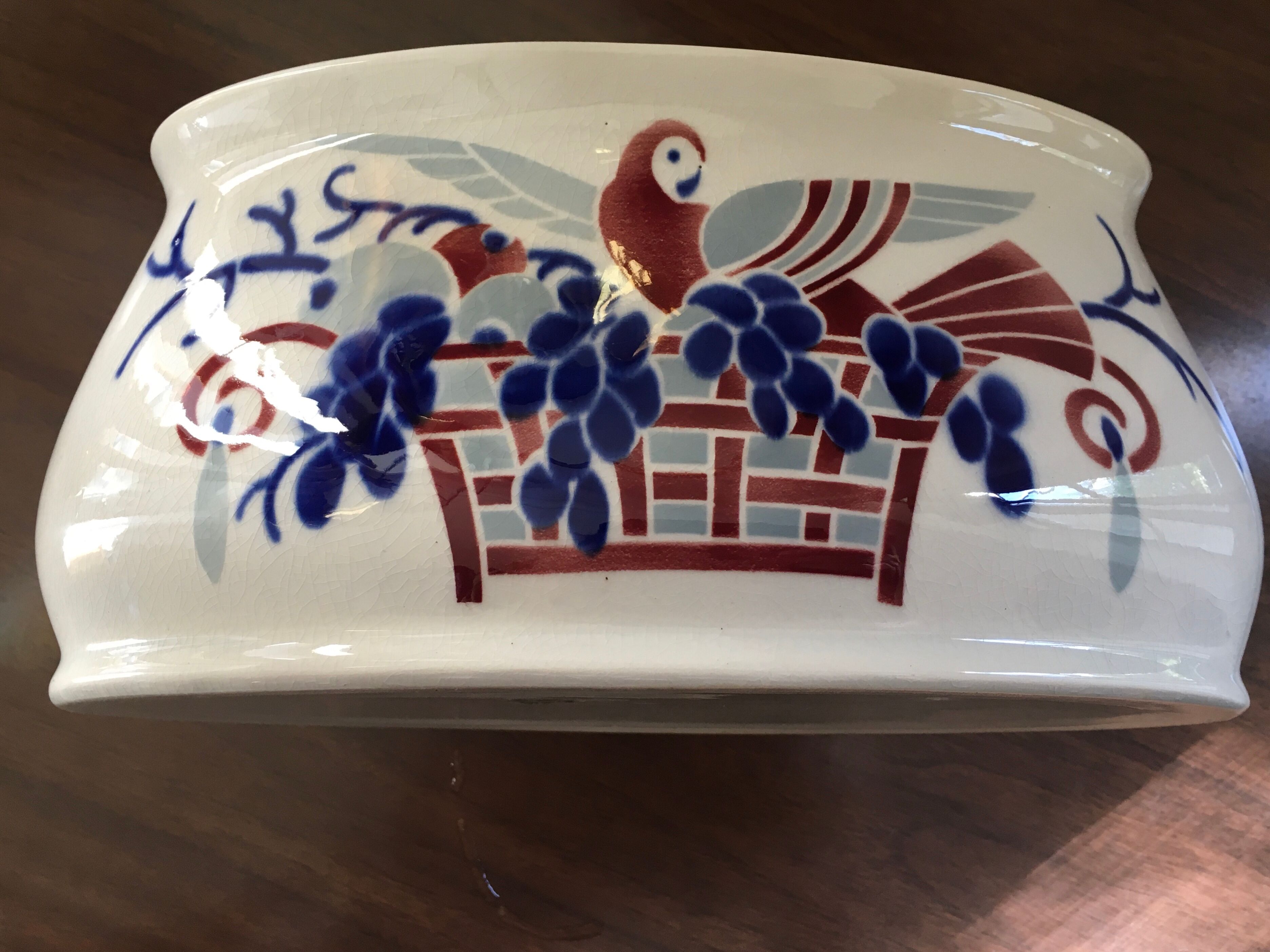 Gardener in Lunéville earthenware