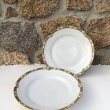 2 Chabrol & Poirier round dishes