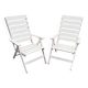 2 chaises transat des années 80