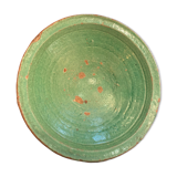 Dish hollow afghan regional enamelled