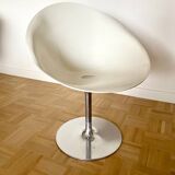 White Kartell Eros chair (Starck)