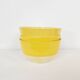 Large bowl - PALM yellow border