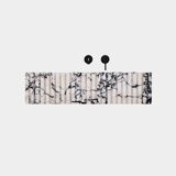 Luca - Grooved Marble Sink - Calacatta Viola - Medium