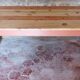 Table de ferme terracotta