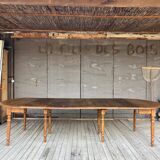 Old extendable table