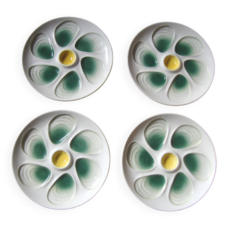 4 salins oyster plates 24 cm