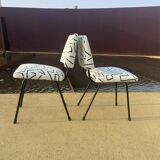 Pair of 1950s "Miro" chairs