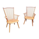 Paire de fauteuils Arts and Crafts d'Albert haberer ed Hermann Fleiner