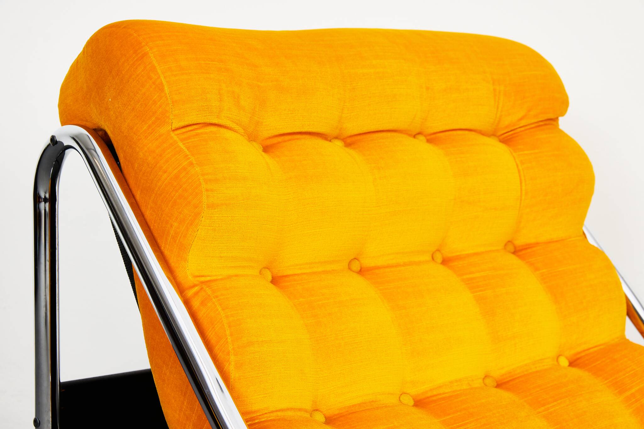 Fauteuil lounge vintage Impala jaune par Gillis Lundgren pour IKEA, Suède, 1972