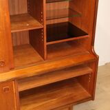 Enfilade haute scandinave édition Samcom en teck, 1960
