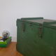 Green wooden box