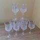 11 glasses 16 cl "Lonchamp" Cristal d'Arques Vintage