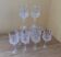 11 glasses 16 cl "Lonchamp" Cristal d'Arques Vintage