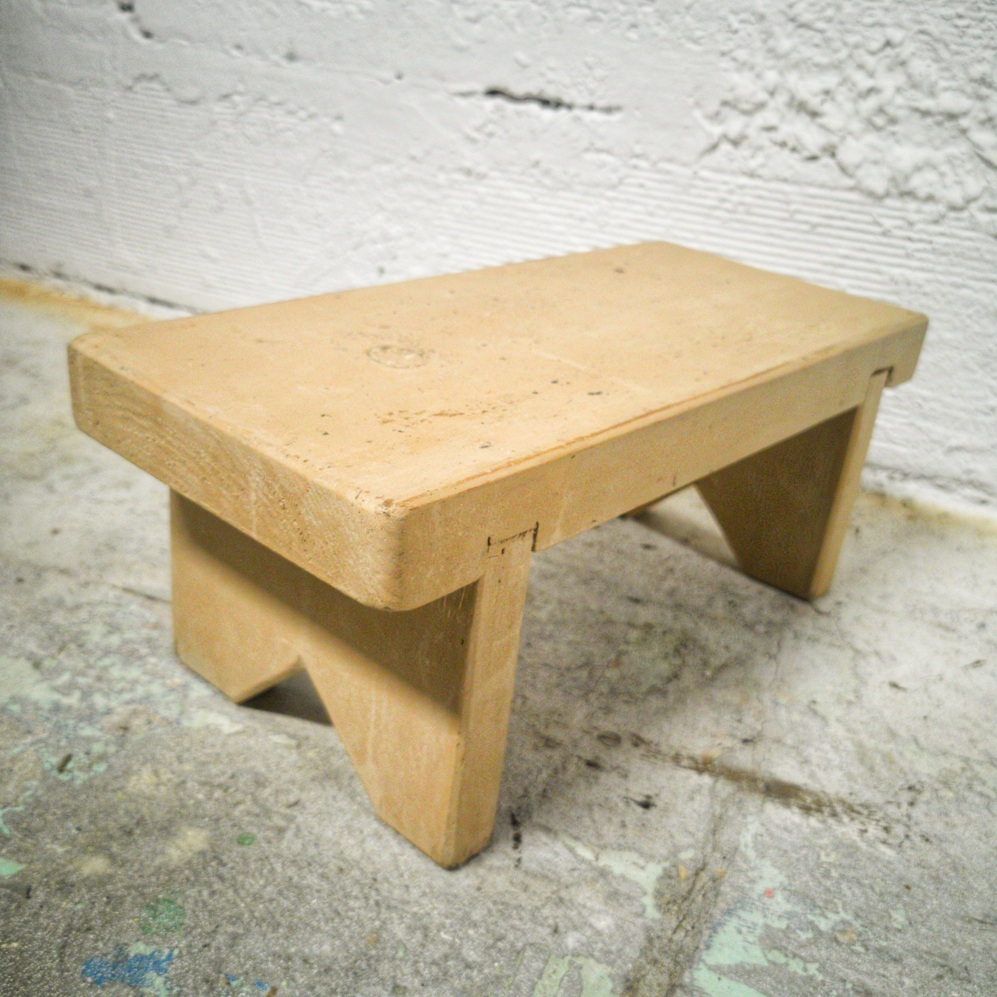 Wooden foot rest