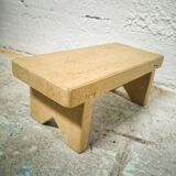 Wooden foot rest
