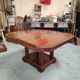 Large Art Deco dining table in solid wood - 1930