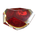 Empty vintage Murano glass pocket