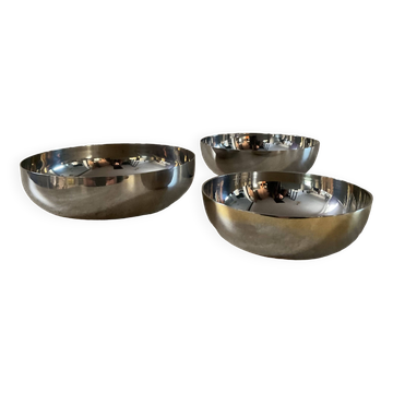 Trio de vide poche Dorval Italy vintage années 70