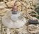 Lampe baladeuse globe vintage en verre