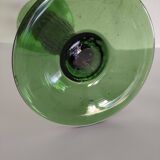 Large glass candlestick
