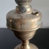 Brass oil lamp