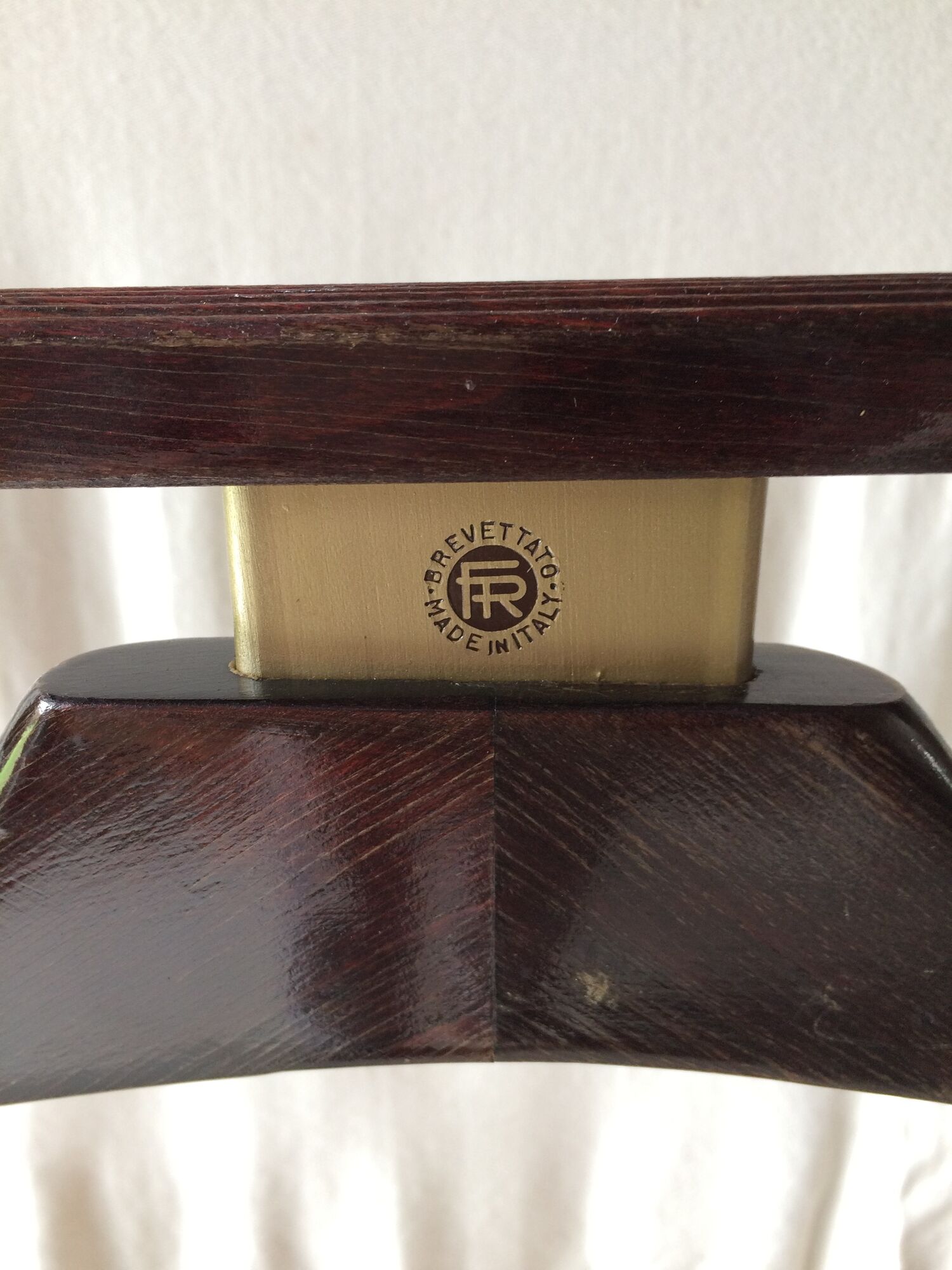 Valet de chambre Fratelli Reguitti bois made in Italy vintage