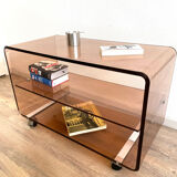 Table basse en plexiglas