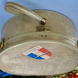 Vintage samsonite streamlite hat suitcase - liner france