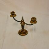 Candélabre Art Déco en bronze jaspé, XXe siècle